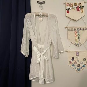 Kate Spade Swiss Dot Bridal Lingerie Robe #002